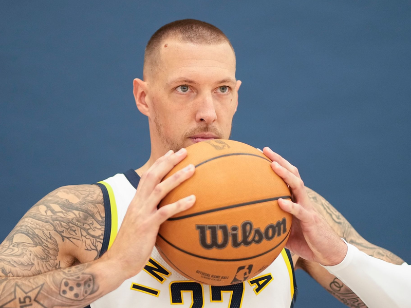 Daniel Theis wechselt Berichten zufolge von den Pacers zu den Clippers. - Foto: Darron Cummings/AP/dpa/Archivbild