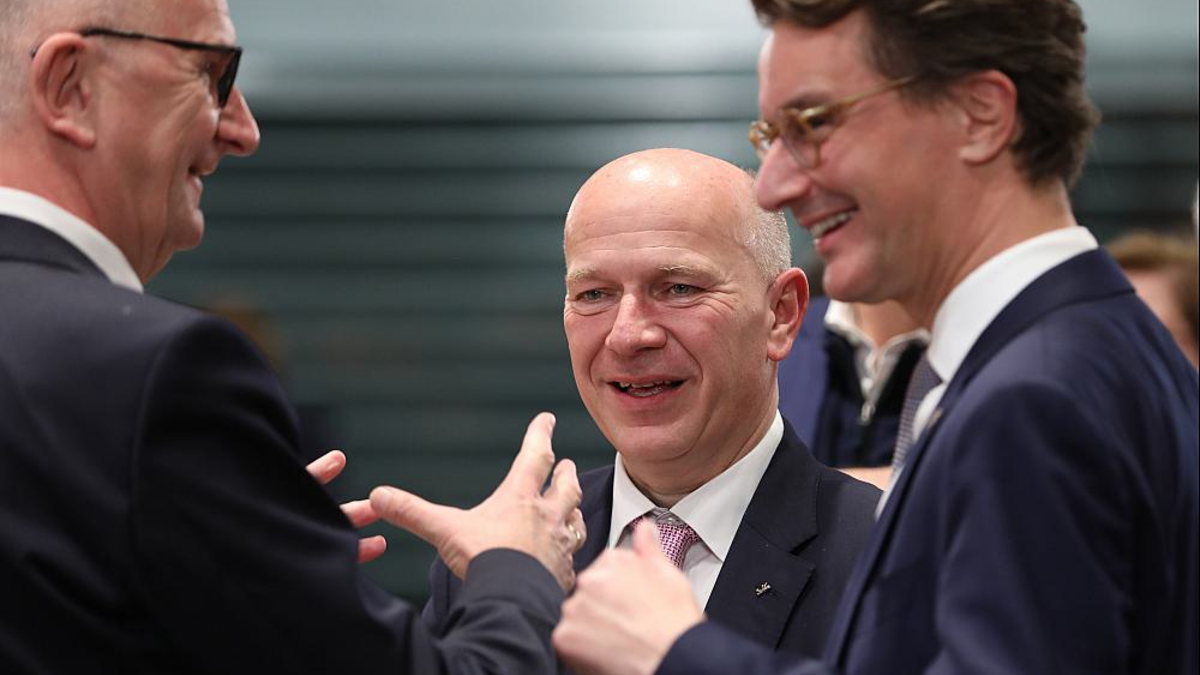 Dietmar Woidke, Kai Wegner, Hendrik Wüst (Archiv) - Foto: über dts Nachrichtenagentur