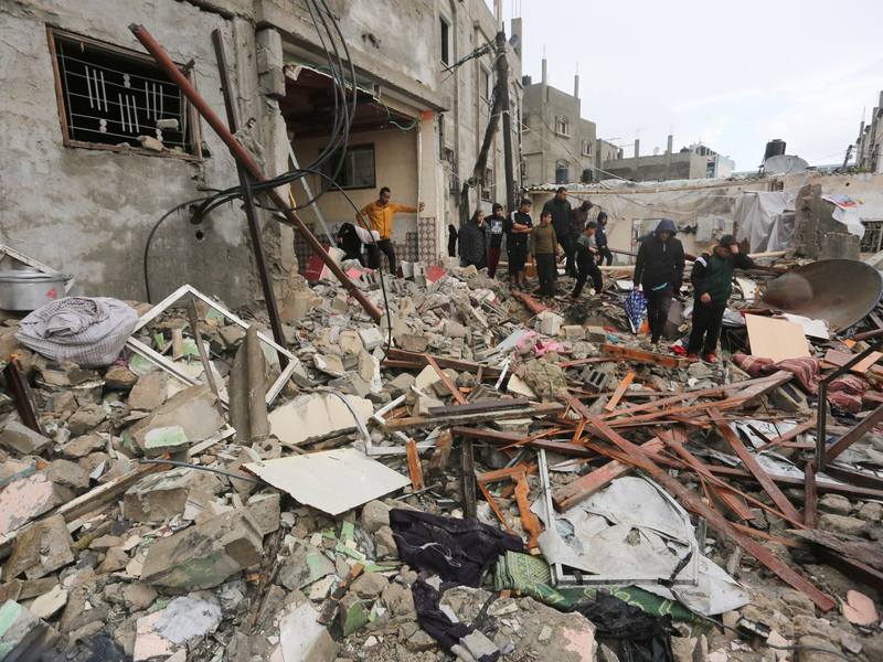 Der UN-Sicherheitsrat fordert Waffenruhen in Gaza. - Foto: Hatem Ali/AP