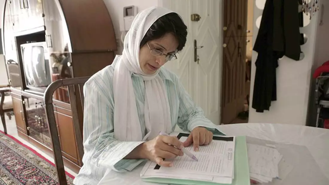 Die iranische Anwältin Nasrin Sotudeh, aufgenommen im September 2010. - Bild: -/dpa