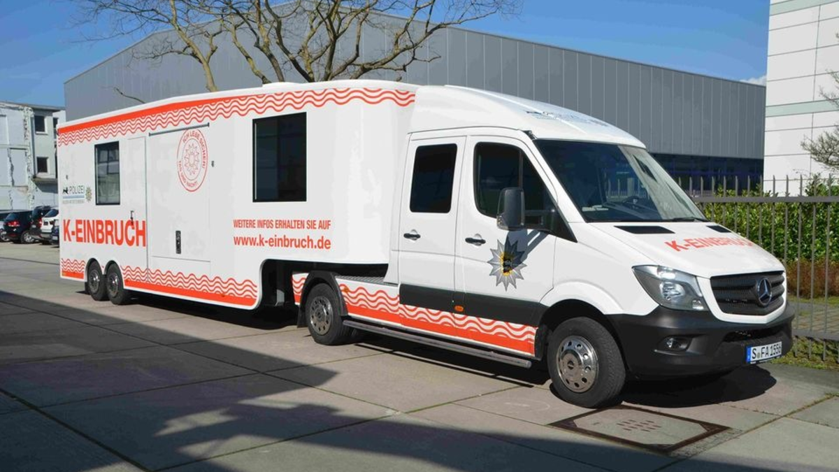 POL-MA: Edingen-Neckarhausen/Rhein-Neckar-Kreis: Wirksamer Schutz vor Einbruch - Infotruck vor Ort - Foto: presseportal.de