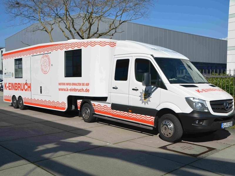 POL-MA: Edingen-Neckarhausen/Rhein-Neckar-Kreis: Wirksamer Schutz vor Einbruch - Infotruck vor Ort - Foto: presseportal.de