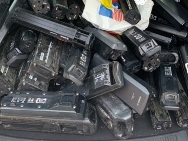 POL-MS: 60-Jähriger schreibt Notizen über seine Diebestouren - Polizisten stellen Tatverdächtigen nach einer Serie von Fahrrad- und Akku-Diebstählen - Mehr als sechs Dutzend gestohlene Fahrräder gebunkert - Foto: presseportal.de