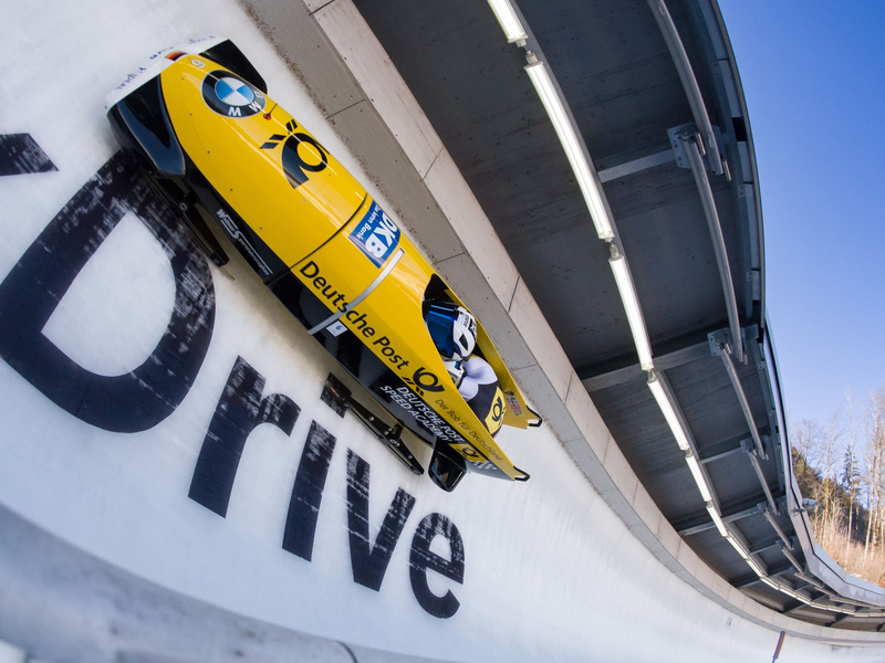 2026 könnten in Deutschland olympische Schlittenrennen stattfinden. - Foto: Peter Kneffel/dpa