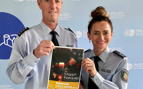 POL-PB: Stoppt Femizide - Gleichstellungsbeauftragte laden zur Mahnwache ein - Foto: presseportal.de