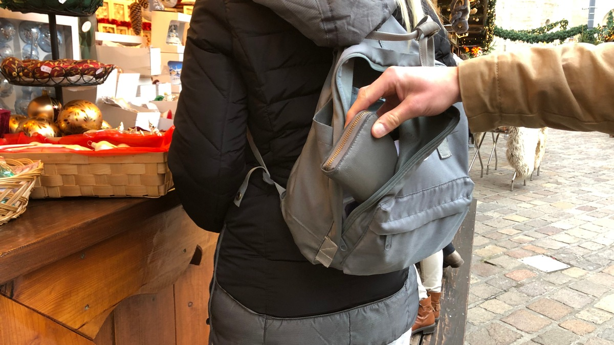 POL-PPTR: Taschendiebstahl in der Innenstadt in Trier - Foto: presseportal.de