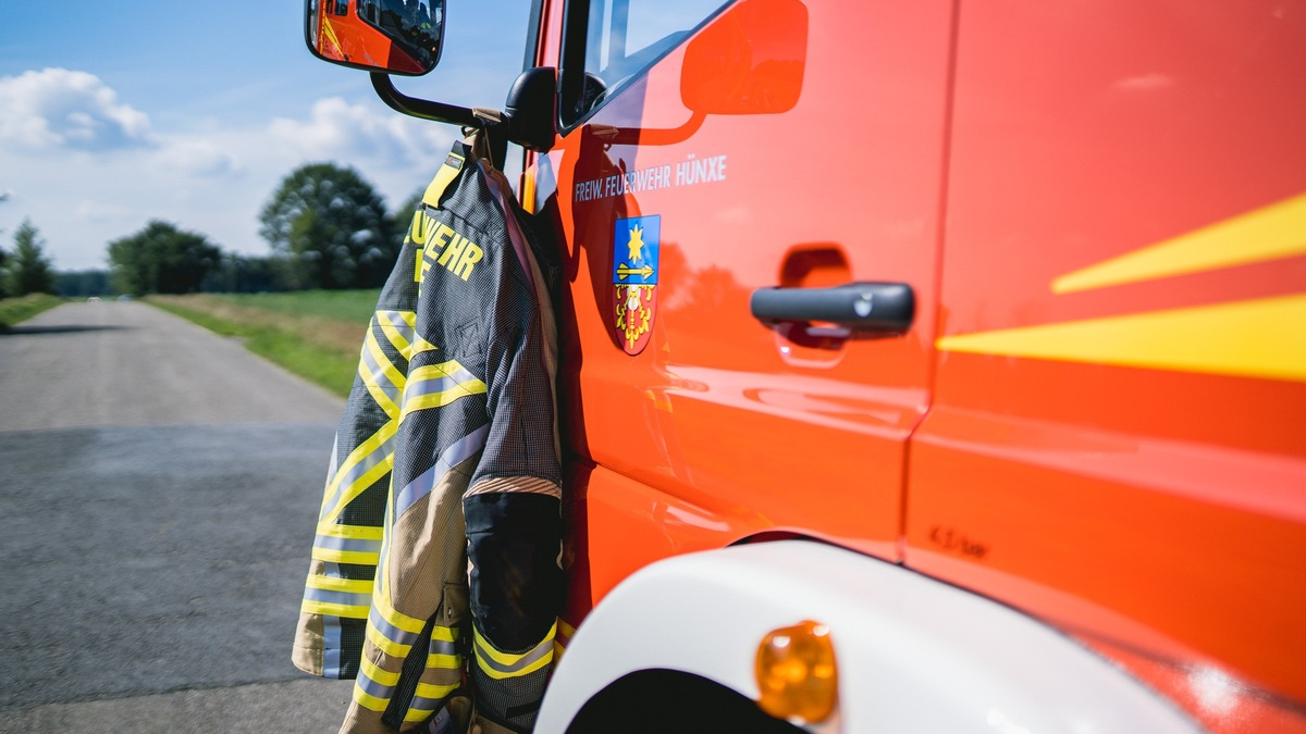 FW Hünxe: Gestürzte Person in Notlage - Foto: presseportal.de