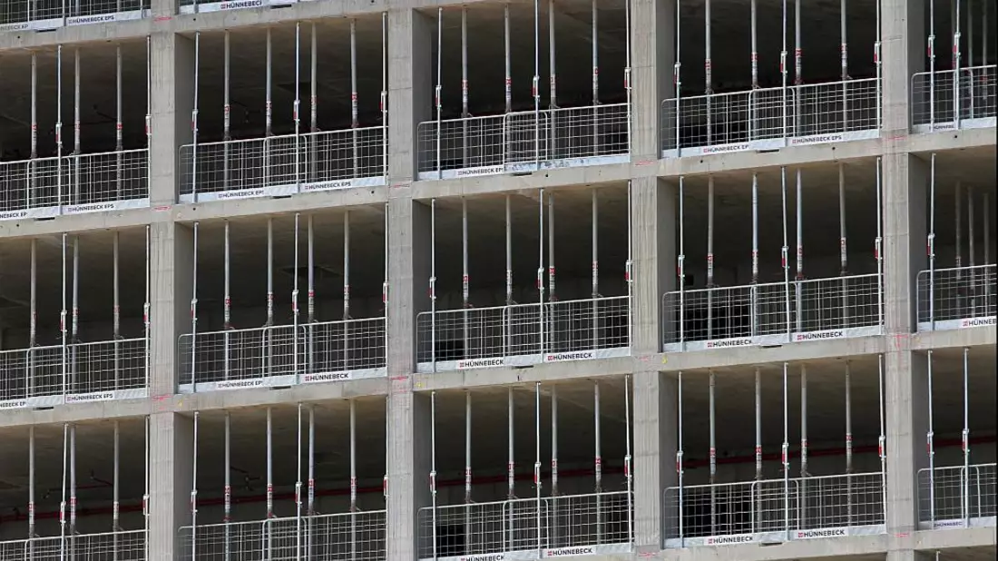 Hochhaus-Baustelle (Archiv) - Bild: über dts Nachrichtenagentur