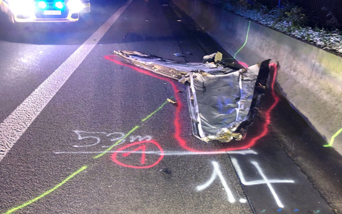 POL-VDKO: Nachtrag Vollsperrung BAB 3 nach Verlust Flugzeugteil - Foto: presseportal.de