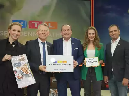 bofrost* ermöglicht Eröffnung des 20. RTL-Kinderhauses dank Millionenspende beim RTL-Spendenmarathon - Foto: presseportal.de