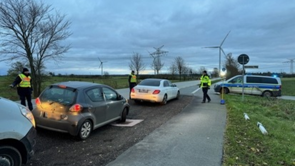 BPOL-FL: Böglum - Kontrollstelle Bundespolizei: Gesuchter Mann entgeht Haftstrafe - Foto: presseportal.de