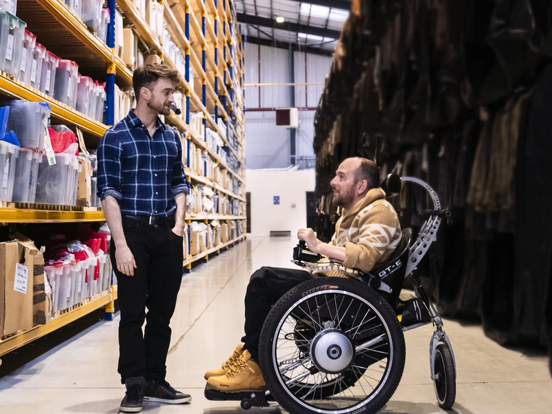 Sky Original Dokumentarfilm David Holmes: The Boy Who Lived über Daniel Radcliffes Stunt Double ab 24. Dezember auf Sky und WOW - Foto: presseportal.de