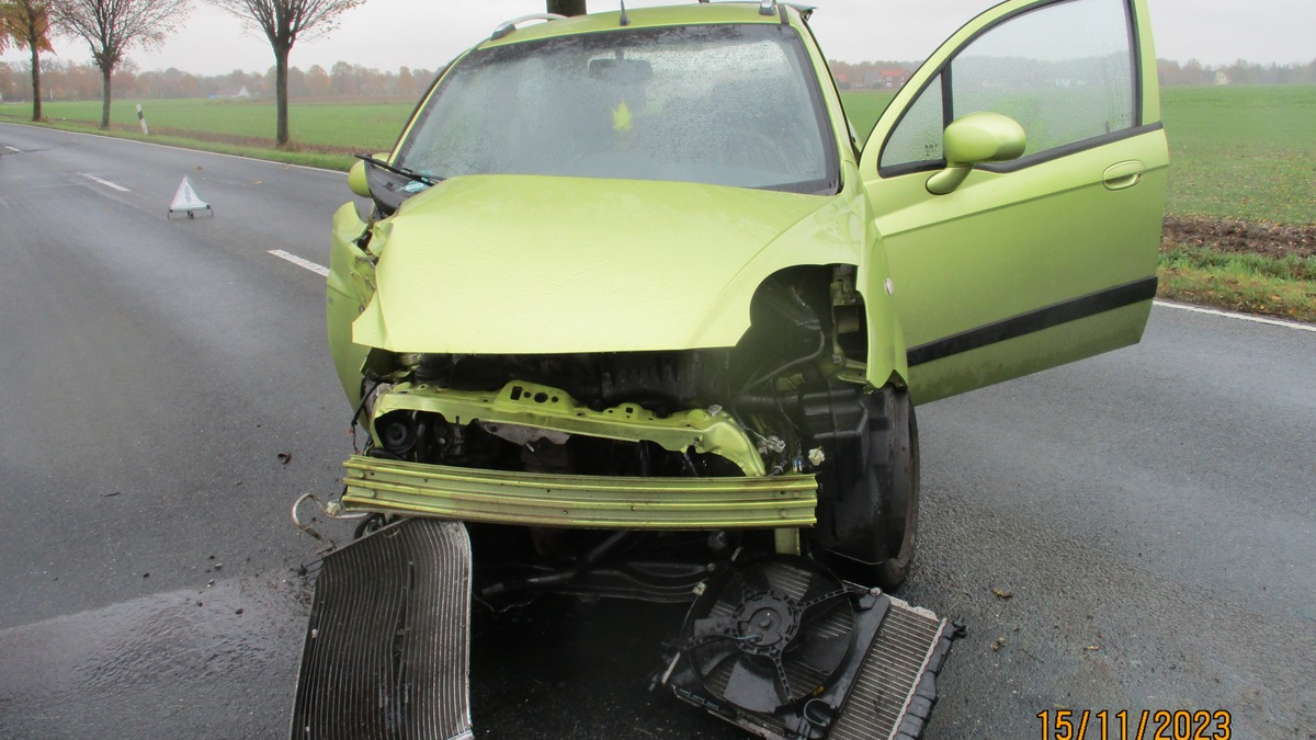 POL-NI: Verkehrsunfall - Foto: presseportal.de