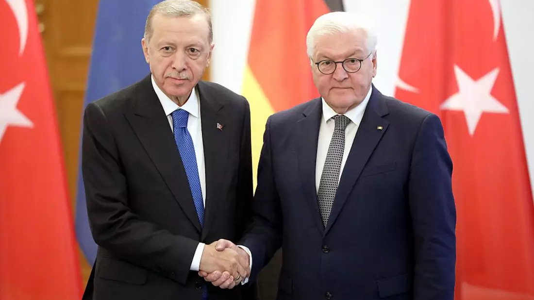 Erdogan und Steinmeier am 17.11.2023 - Bild: über dts Nachrichtenagentur