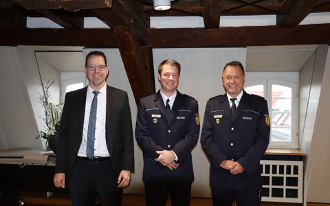 POL-LB: Polizeipräsidium Ludwigsburg: Polizeirevier Marbach am Neckar unter neuer Leitung - Foto: presseportal.de