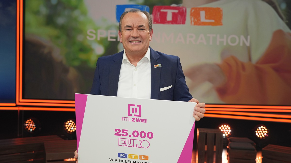 RTLZWEI schaltet live zum RTL-Spendenmarathon - Foto: presseportal.de