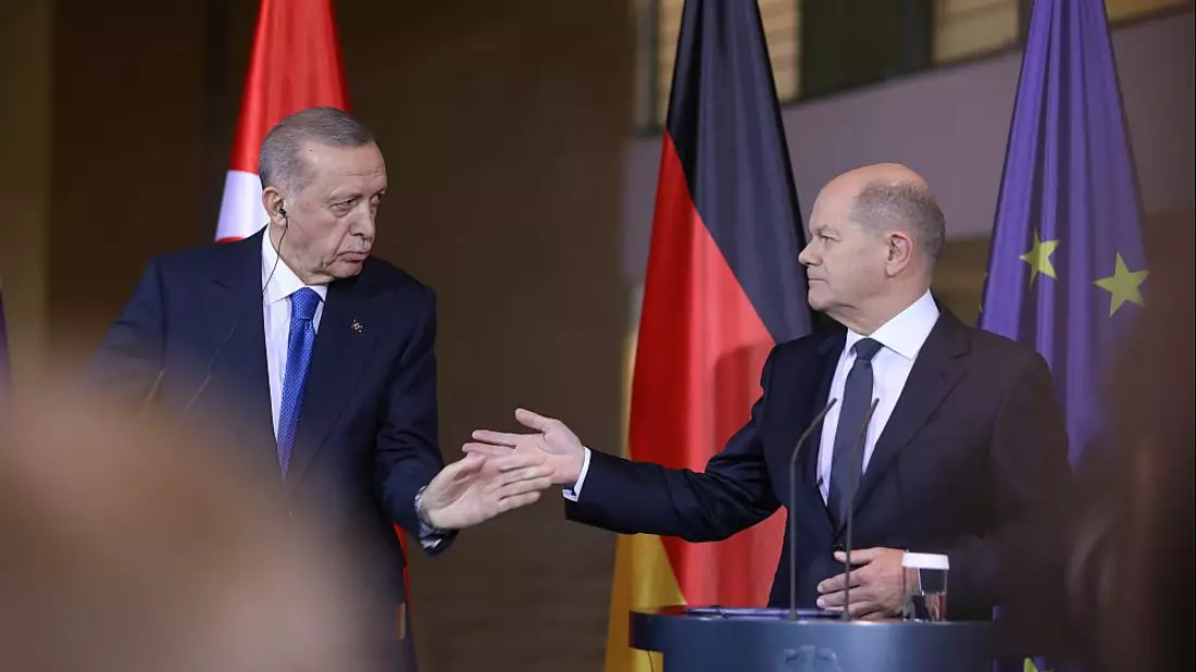 Erdogan und Scholz am 17.11.2023 - Bild: über dts Nachrichtenagentur