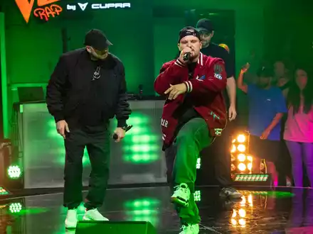 Kool Savas Ezo The Voice Rap by CUPRA - Foto: Joyn/Richard Hübner, presseportal.de