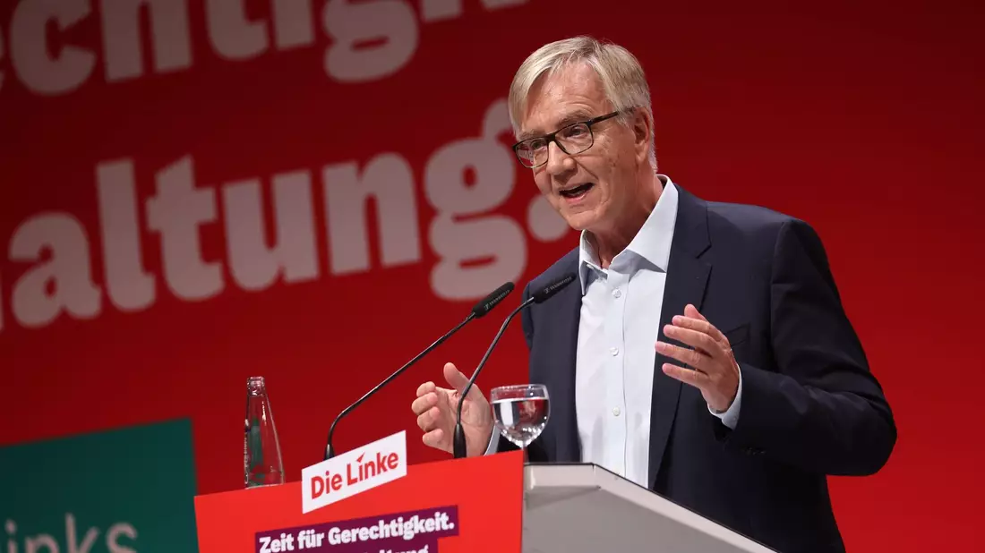 «Wir wollen ein politisches Comeback der Linken», sagt Fraktionschef Dietmar Bartsch. - Bild: Karl-Josef Hildenbrand/dpa