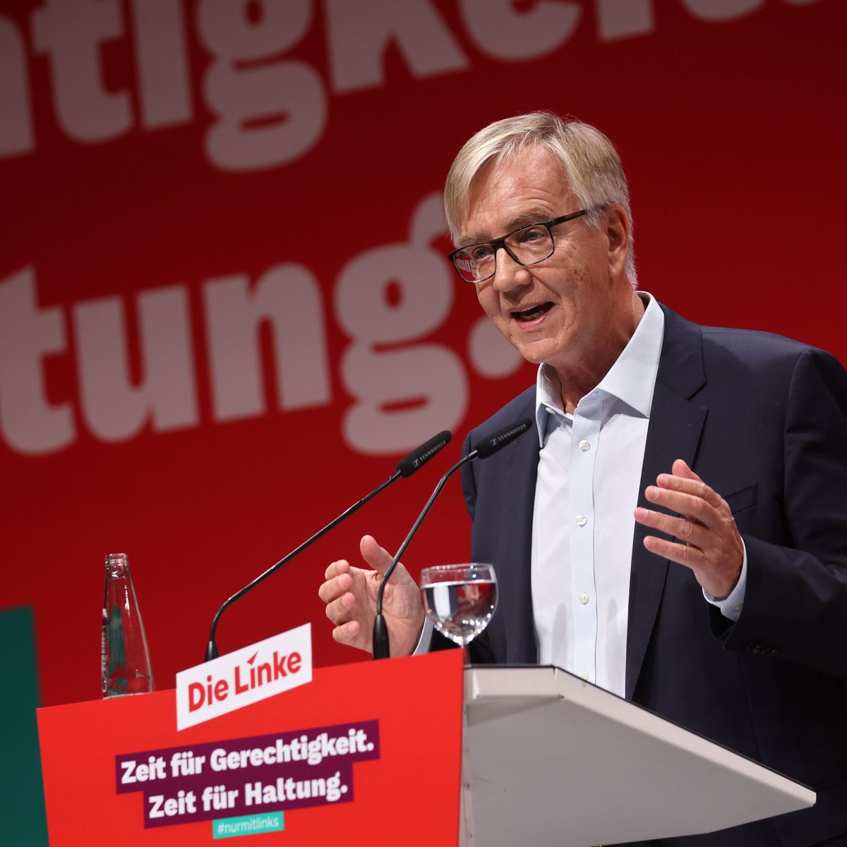 «Wir wollen ein politisches Comeback der Linken», sagt Fraktionschef Dietmar Bartsch. - Foto: Karl-Josef Hildenbrand/dpa