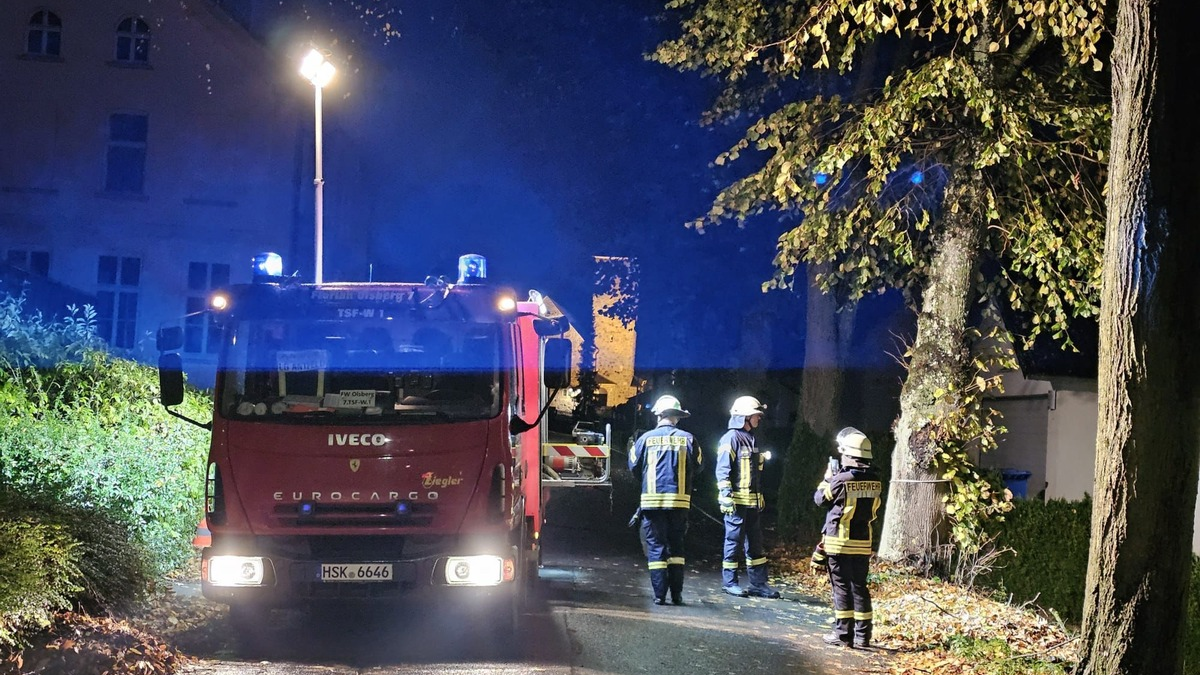 FF Olsberg: Tagesworkshop bei der Feuerwehr Olsberg - Antfeld - Foto: presseportal.de