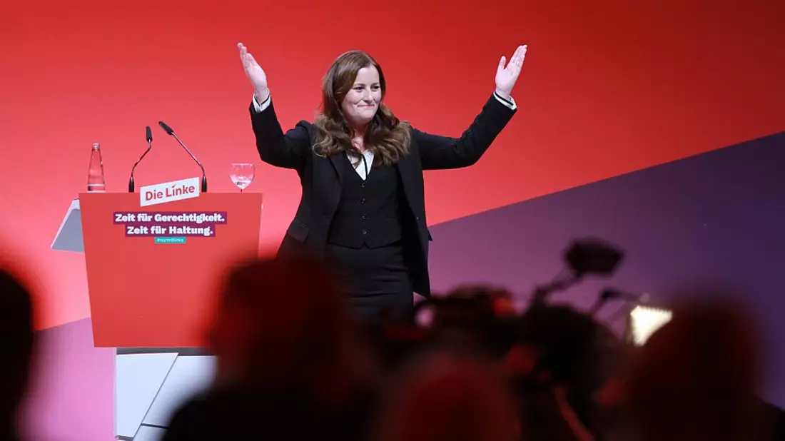 Janine Wissler am 18.11.2023 - Bild: über dts Nachrichtenagentur