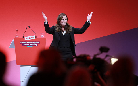 Janine Wissler am 18.11.2023 - Foto: über dts Nachrichtenagentur