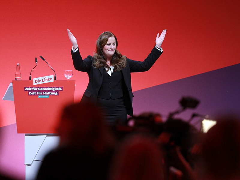 Janine Wissler am 18.11.2023 - Foto: über dts Nachrichtenagentur