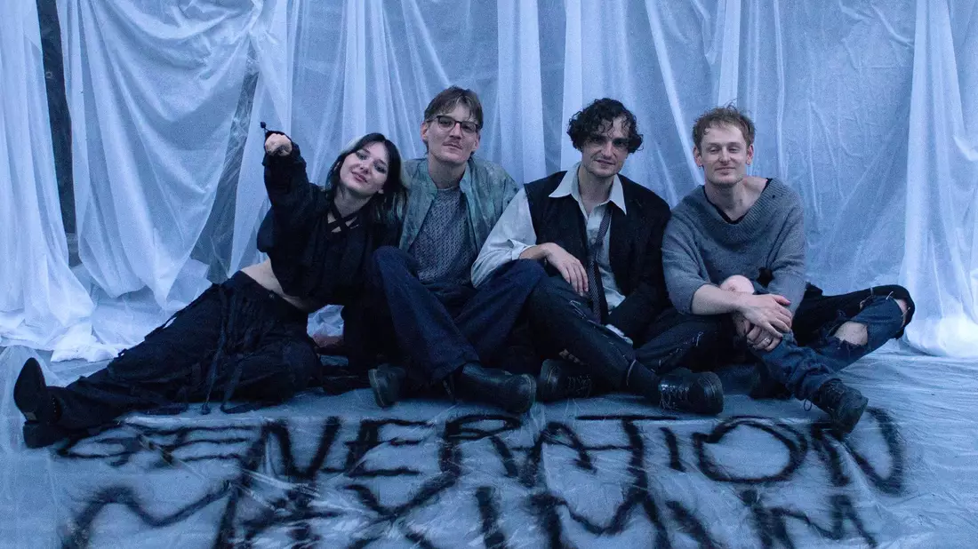 Sophie Löw (l-r), Christoph Kuhn, Johannes Blindhofer und Jakob Herber sind Culk. - Bild: Sophie Löw/Siloh Records/dpa