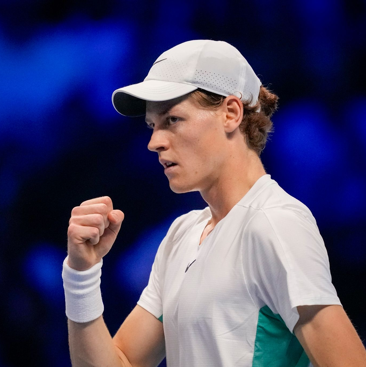 Lokalmatador Jannik Sinner steht bei den ATP-Finals in Turin im Endspiel. - Foto: Antonio Calanni/AP/dpa