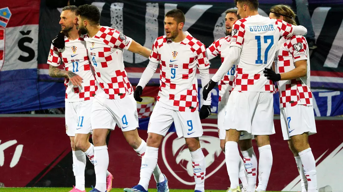 Kroatien steht vor der direkten Qualifikation für die EURO 2024 in Deutschland. - Bild: Roman Koksarov/AP
