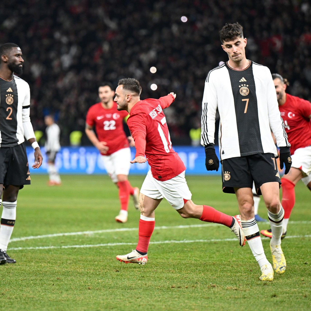 Das DFB-Team musste sich in Berlin der Türkei geschlagen geben. - Foto: Robert Michael/dpa
