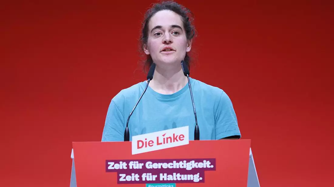 Carola Rackete beim Linken-Parteitag im November 2023 in Augsburg - Bild: über dts Nachrichtenagentur
