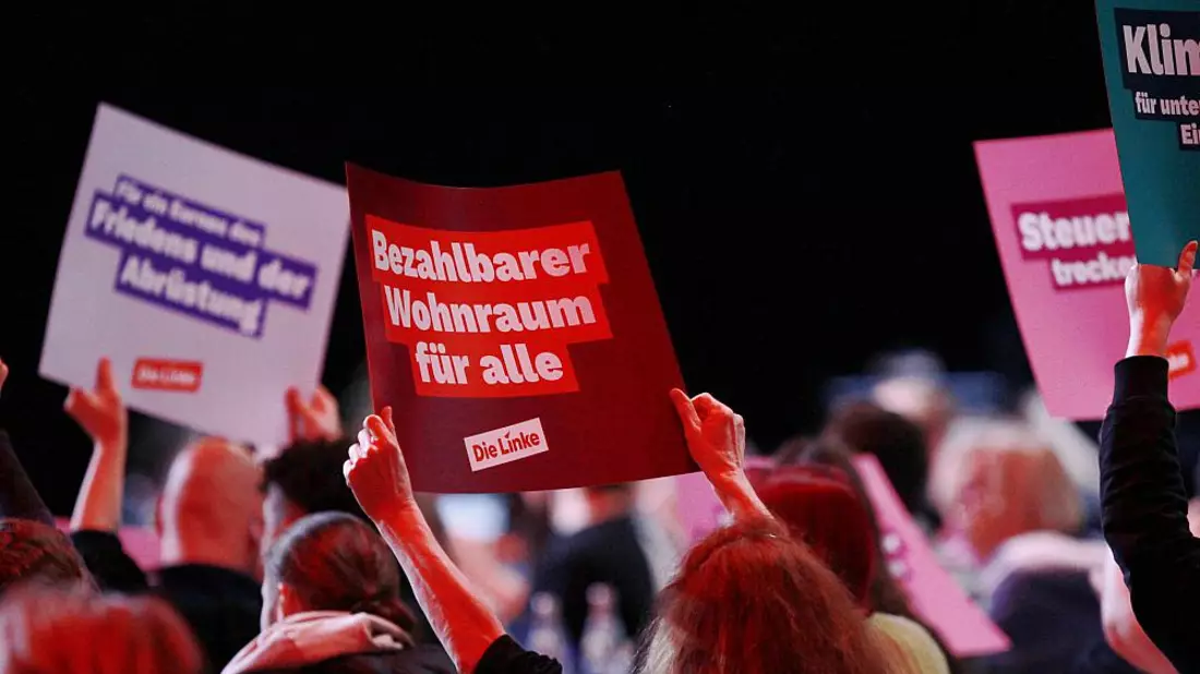 Linken-Parteitag im November 2023 in Augsburg - Bild: über dts Nachrichtenagentur