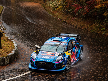 Ott Tänak verabschiedet sich mit zweitbester WP-Zeit vom Puma Hybrid Rally1 und dem Team M-Sport Ford - Foto: presseportal.de