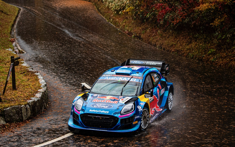 Ott Tänak verabschiedet sich mit zweitbester WP-Zeit vom Puma Hybrid Rally1 und dem Team M-Sport Ford - Foto: presseportal.de