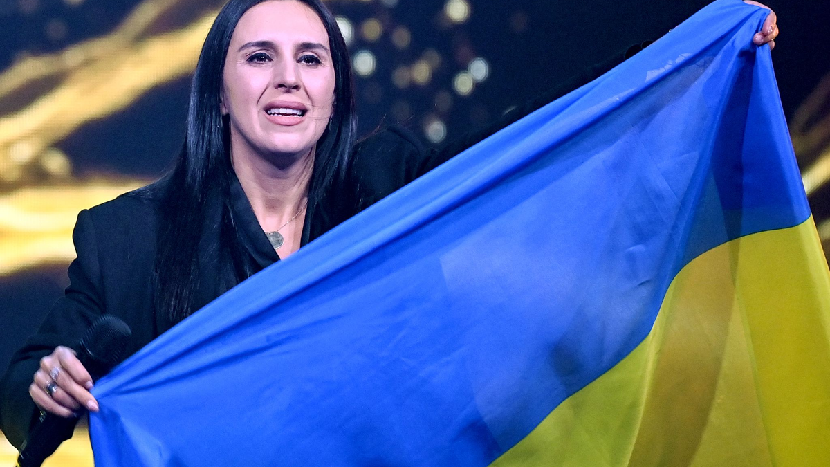 Die ukrainische Sängerin Jamala während der Show «Germany 12 Points - der deutsche ESC-Vorentscheid» im März vergangenen Jahres. - Foto: Britta Pedersen/dpa
