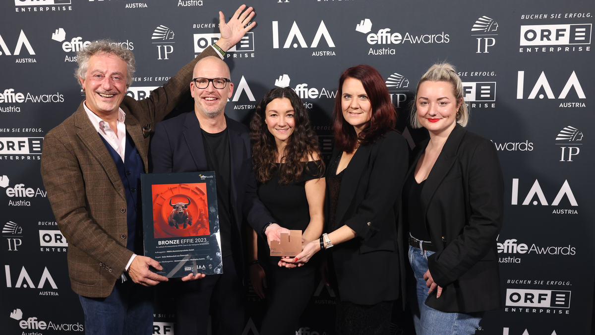 EFFIE in Bronze für PREFA Solar - Foto: Katharina Schiffl über pressetext.de