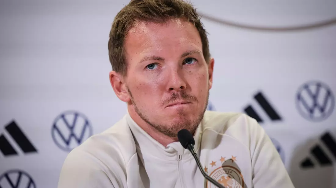 Julian Nagelsmann und die DFB-Elf treffen in Wien auf Österreich. - Bild: Christian Charisius/dpa
