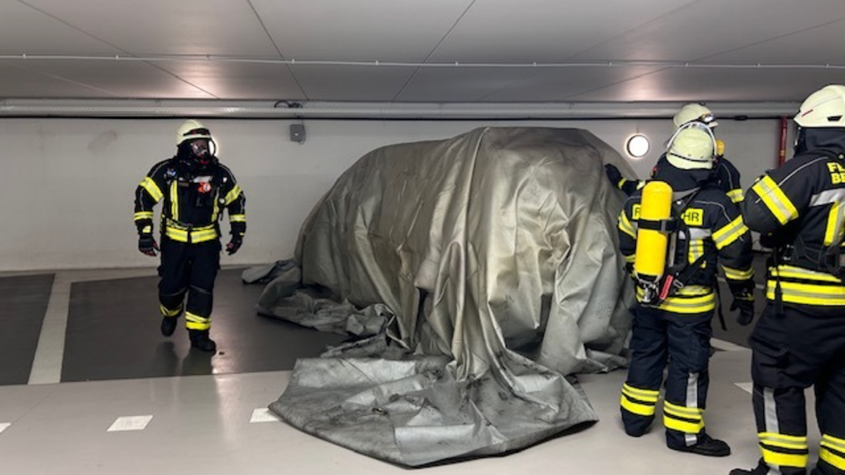 FW-KLE: Grenzüberschreitendes Einsatztraining in den Niederlanden - Foto: presseportal.de