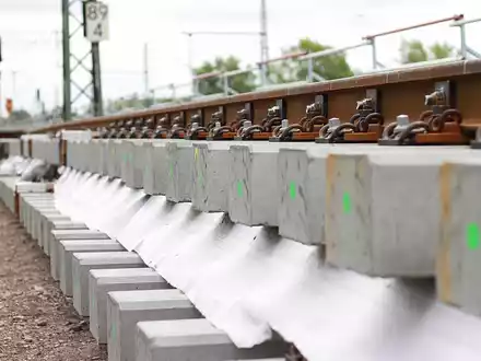 Gleise an einer Baustelle der Deutschen Bahn (Archiv) - Foto: über dts Nachrichtenagentur