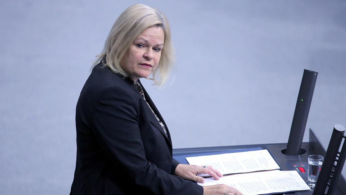 Nancy Faeser am 16.11.2023 - Foto: über dts Nachrichtenagentur