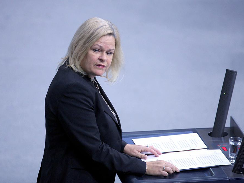 Nancy Faeser am 16.11.2023 - Foto: über dts Nachrichtenagentur