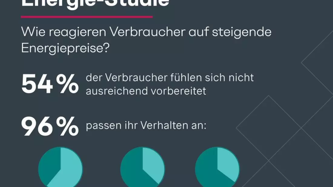 Energie-Studie: Deutsche nicht auf steigende Strom- und Gaspreise vorbereitet - Verbraucher schrauben Energieverbrauch runter - Bild: presseportal.de