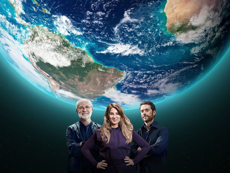 Der große 'Terra X'-Jahresrückblick im ZDF mit Harald Lesch, Jasmina Neudecker und Mirko Drotschmann - Foto: presseportal.de