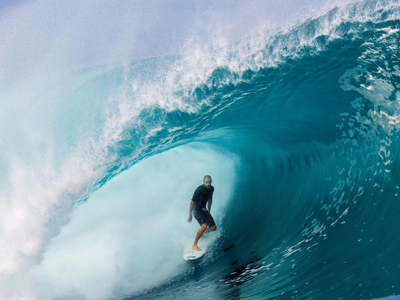 Die Olympia-Medaillen im Surfen sollen 2024 in Teahupo'o vergeben werden. - Foto: Brian Bielmann/AFP/dpa