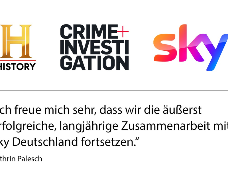 A+E Networks Germany und Sky Deutschland verlängern ihre erfolgreiche Partnerschaft - Foto: presseportal.de