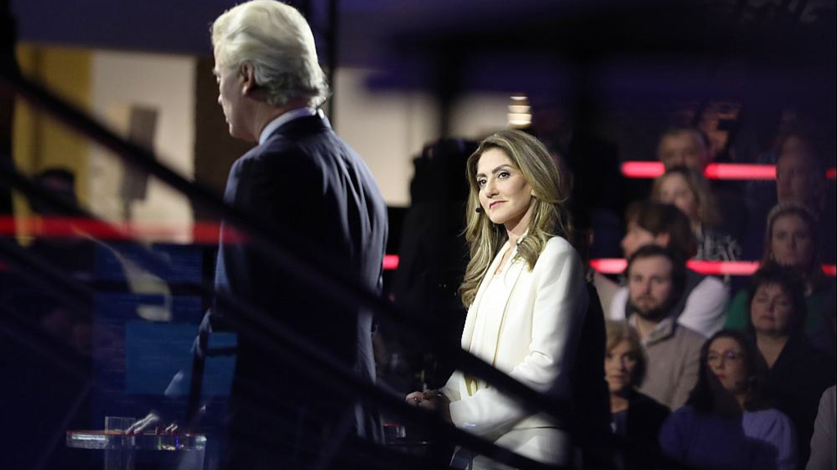 Wahlsieger Geert Wilders und Dilan Yesilgöz am 21.11.2023 - Foto: über dts Nachrichtenagentur