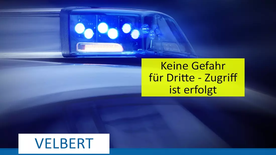 POL-ME: Spezialeinsatzkräfte beendeten Bedrohungslage - 35-Jähriger überwältigt - Velbert - 2311077 - Bild: presseportal.de