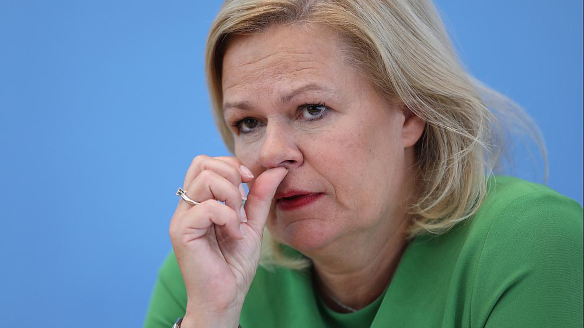 Nancy Faeser (Archiv) - Foto: über dts Nachrichtenagentur